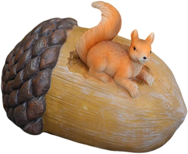 صندوق مجوهرات حيوان صخري من راتنج النمط B لحامل المفاتيح للداخل والخارج والشرفة والحديقة ورف الكتب - Image 2