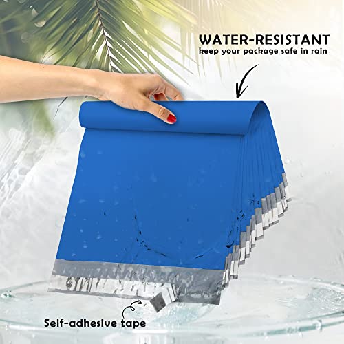 Yens Poly Mailers 6X9 200 Pack Blue,Strong Self Seal Adhesive Shipping Envelopes Waterproof for Shipping, Mailing, Packaging M1 - Image 3