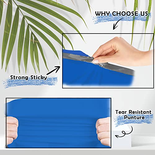 Yens Poly Mailers 6X9 200 Pack Blue,Strong Self Seal Adhesive Shipping Envelopes Waterproof for Shipping, Mailing, Packaging M1 - Image 4