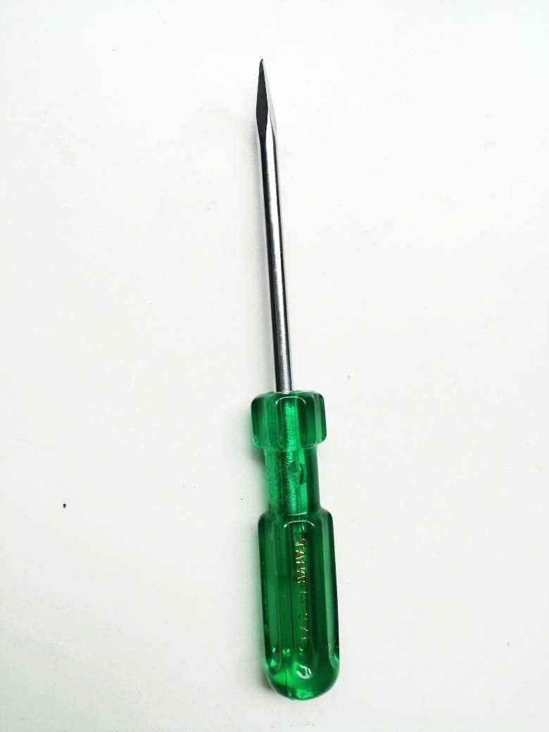FTE Taparia Puncher / Ice Pick / Piercing Tool / Tochan - Green, Steel, Wood Handle, 18 x 2 x 4 cm - Image 3