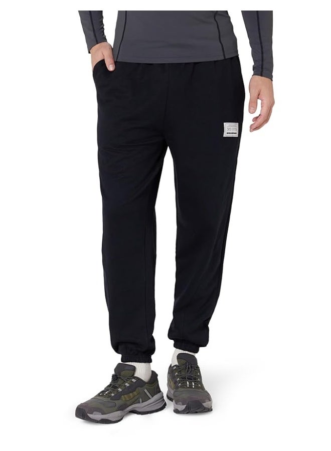 Styli Mens track pants black Cotton xl - Image 1