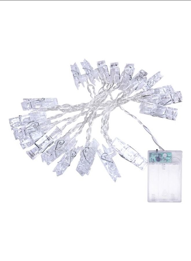 LED Photo Wall Clip String Lights - Image 1
