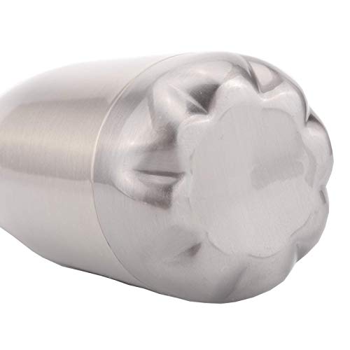 Gteller Double Wall 18/8 Stainless Steel Vacuum Cola Shape Bottle, Narrow Mouth Thermo Flask Keeping Warm and Cold 350ml 500ml 750ml 1000ml (350ml) - Image 4