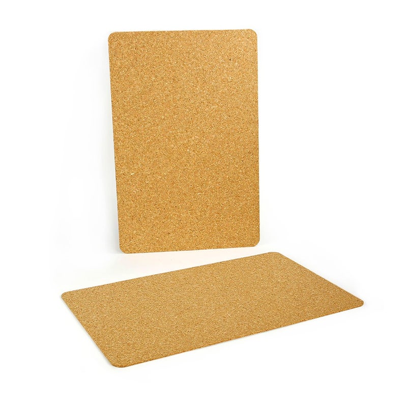Hygloss Cork Sheets - 12 x 18-Inch - 3 mm Thick Cork Sheets , 2 Sheets - Image 2