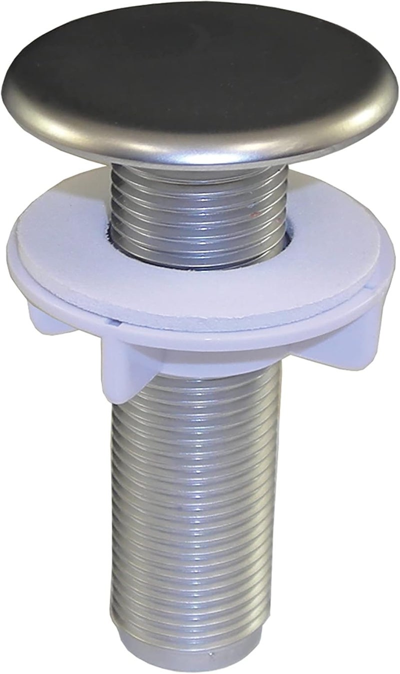 Danco 89478 غطاء فتحة حوض مقاوم للصدأ، 1-3/4 بوصة، نيكل مصقول - Image 1