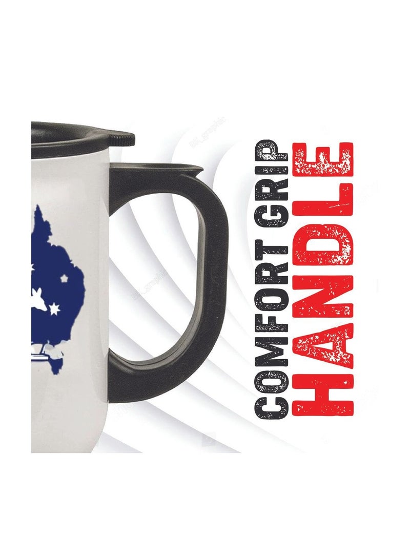 Australia Day Insulated Travel Mug - Celebrate with This Festive Travel Mug and Your Favorite Hot Beverage - Australia Day Gifts  - Image 5