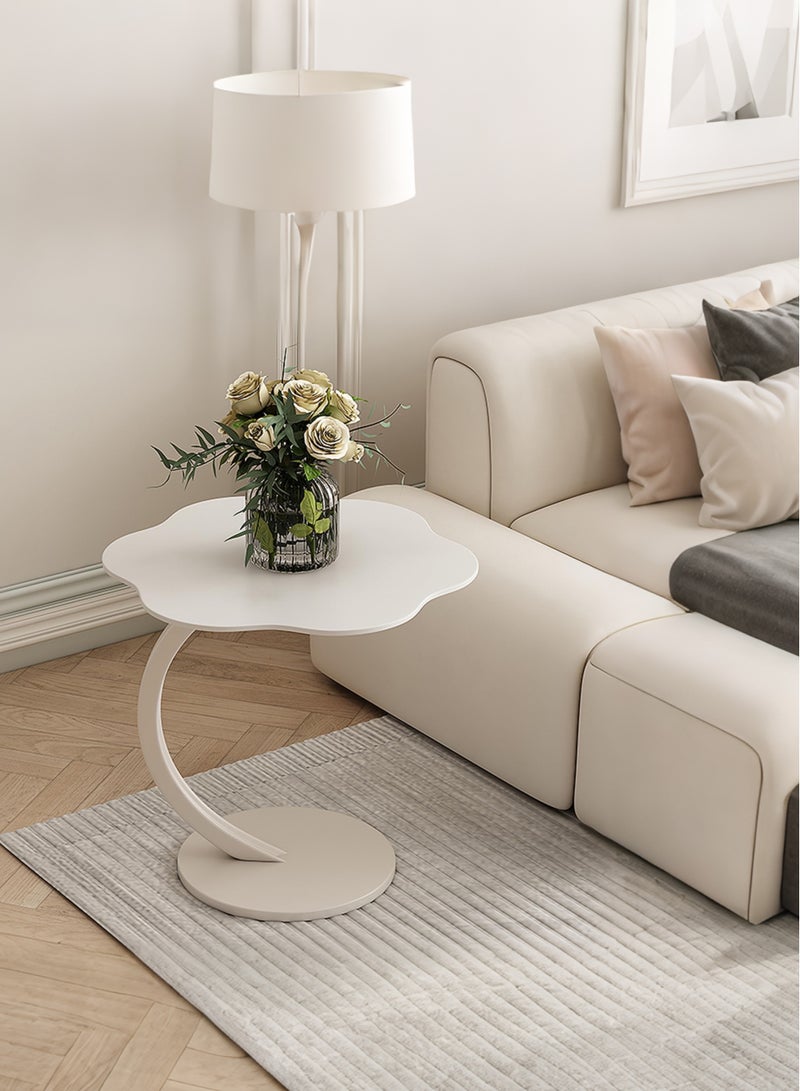 طاولة قهوة قوية على شكل زهرة سحابة على شكل حرف C، طاولة جانبية للأريكة، طاولة جانبية لغرفة المعيشة وغرفة النوم - Image 1