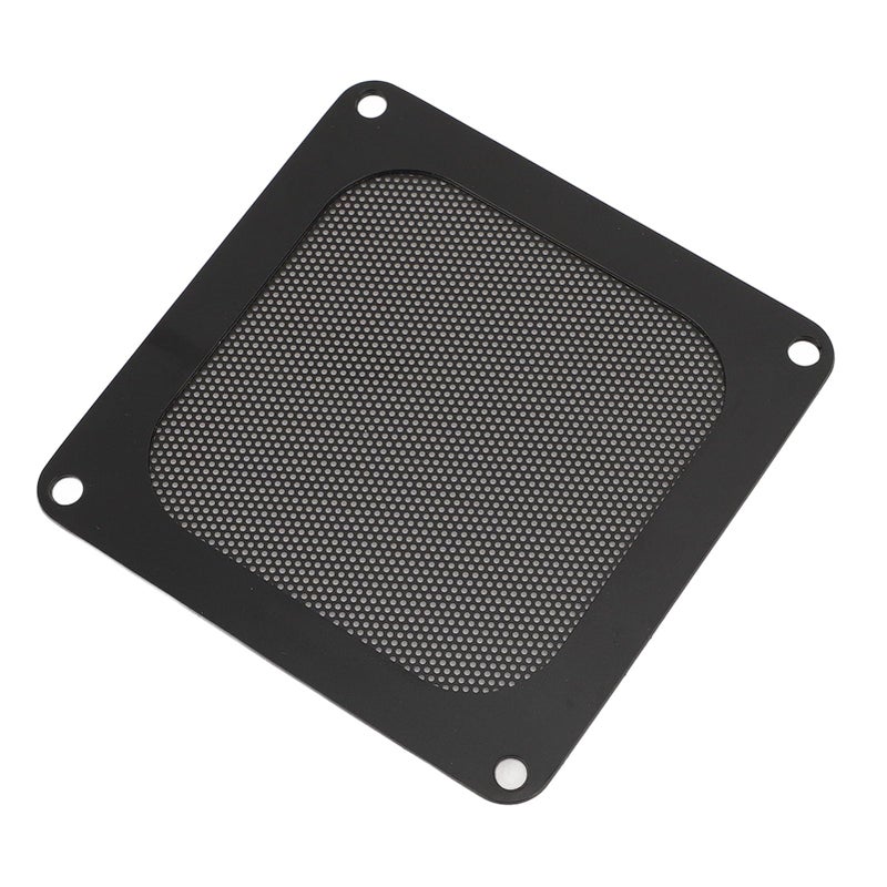 Black Magnetic Frame PC Fan Dust Mesh Grill Easy Install 4Pcs 3 66x3 66 Inch - Image 4
