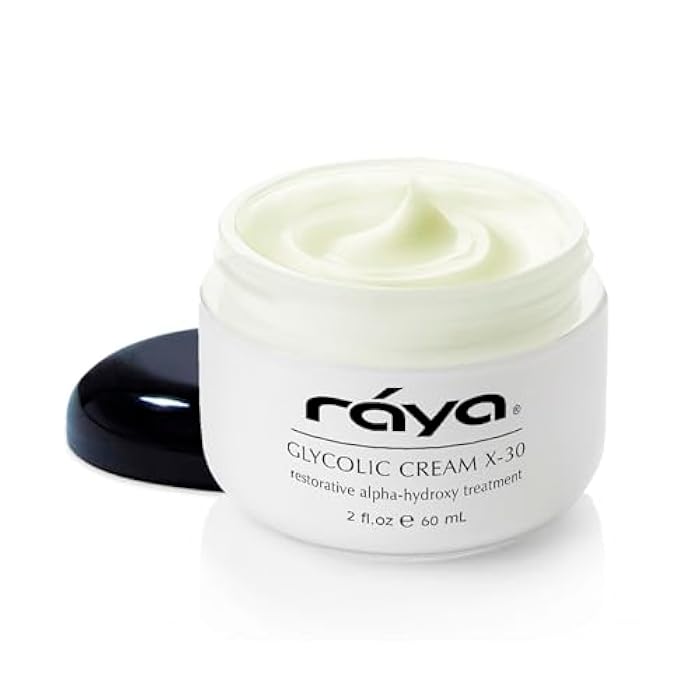 Raya Glycolic Cream X-30 with AHA (G-327) | Exfoliating Facial Treatment for Non-Sensitive Skin Beginning to Show Signs of Aging | Made with Alpha Hydroxy Acids - Image 1