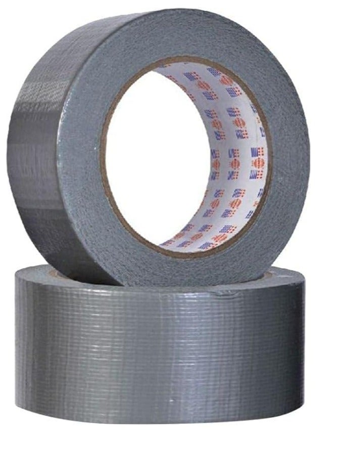 6 pack of Silver Duct Tape 12 Yards x 2 Inches, Heavy-Duty Waterproof Tape for Patching, Sealing, Securing Cables, and Labels, Easy to Remove and Leaves No Residue - Image 3