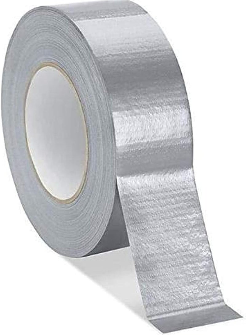 6 pack of Silver Duct Tape 12 Yards x 2 Inches, Heavy-Duty Waterproof Tape for Patching, Sealing, Securing Cables, and Labels, Easy to Remove and Leaves No Residue - Image 4