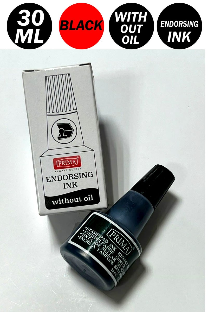 بريما حبر ختم أسود 30 مل