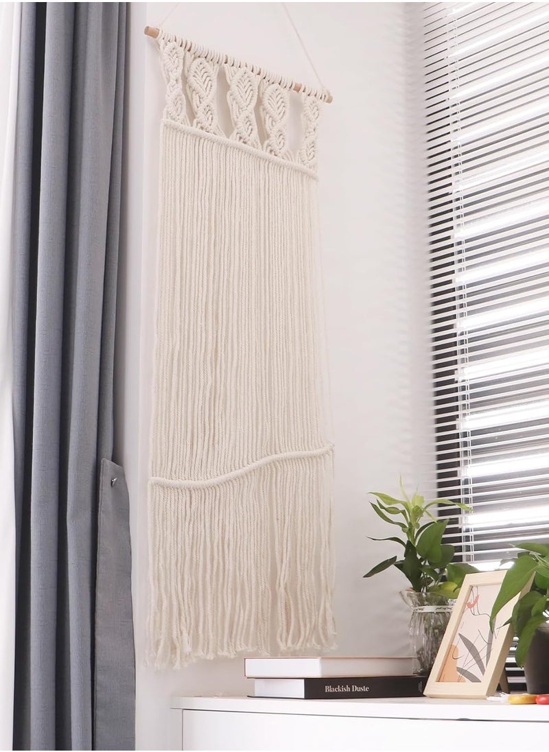 Antikiano - Hanging Photo Boho Wall Decor Macrame picture frames photo collage frame wall decor for teen girl gifts - Image 1