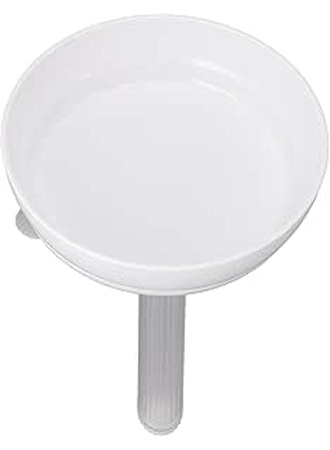 Raised Elevated Dog Cat Food Bowls Unbreakable Shallow Wide Anti Skid Design Prevents Vomiting Whiskers Fatigue Dishwasher Safe - Image 1