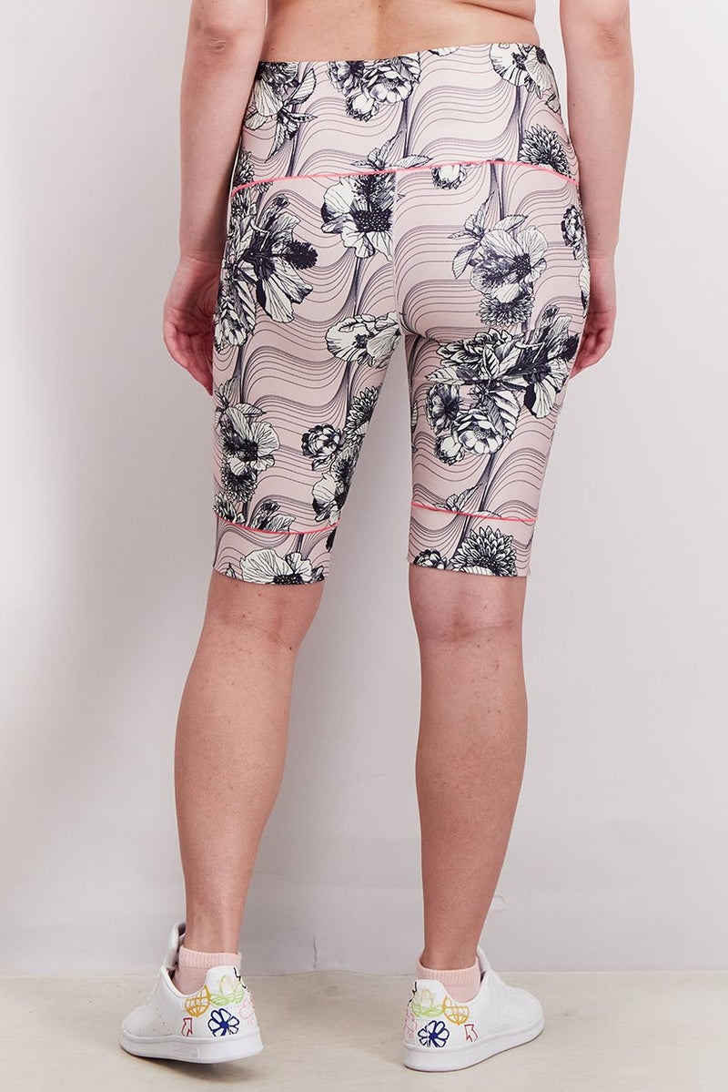 Tchibo Women Sprotswear Fit Cycling Trouser, Pink Combo - Image 3