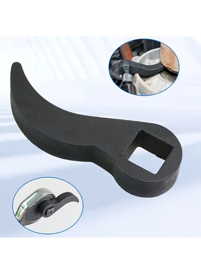 أداة إزالة نصف المحور القابلة للتعديل ذات القرون السوداء 37 مم، أداة عالمية لتحرير نصف المحور مع محول لقفل 1/2 بوصة - Image 4