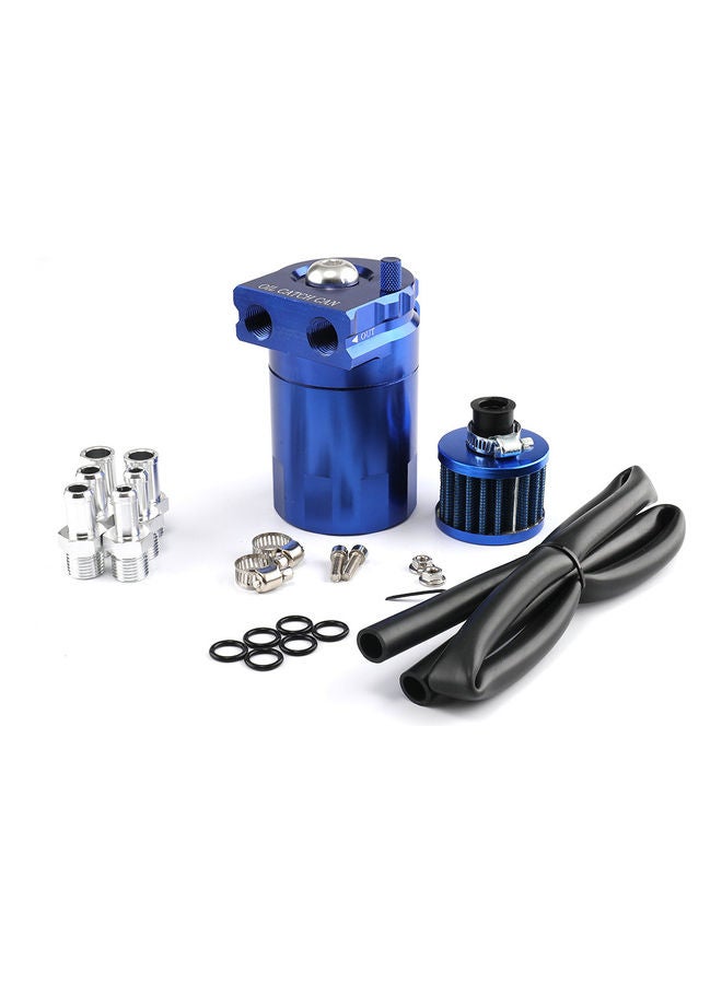 Universal Car Oil Catch Can Kit Reservoir Tank - Image 2
