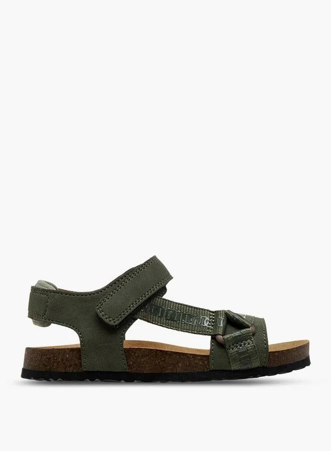 Mister Duchini Hook & Loop Strap Sandals