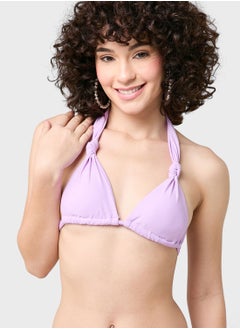 Coconut Cove Halter Neck Bikini Top And Bottom Set  - Image 3