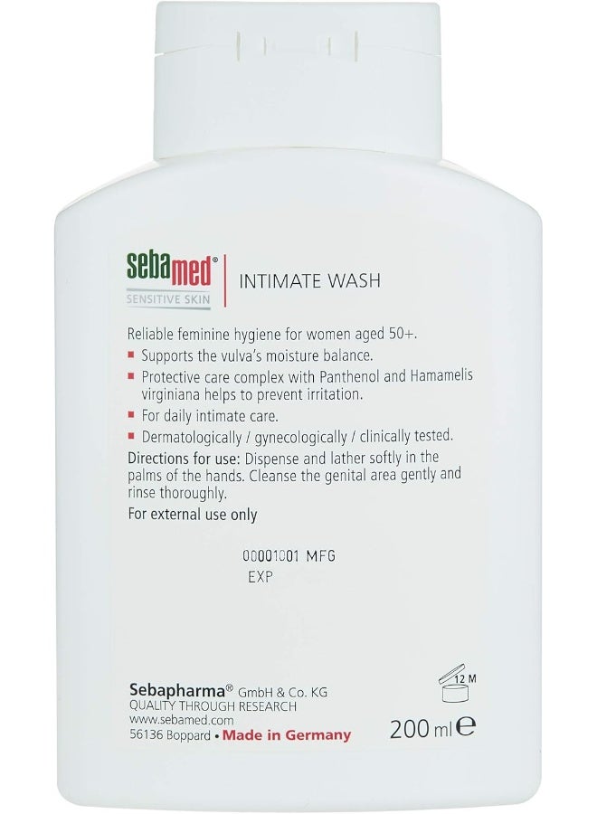 Sebamed Feminine Intimate Wash Ph6.8, 200 ml - Image 2