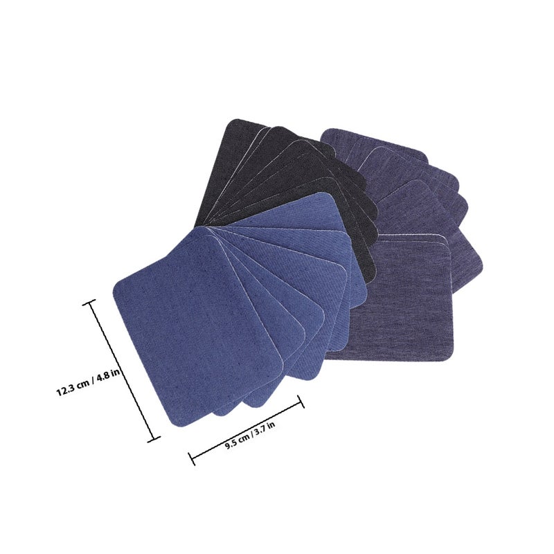 18pcs Adhesive Sweater Shirt Stickers Elbow Knee Patches Cloth Sleeves Denim Patch for Clothing Shoes Hats Bags Pants ( ) - Image 2