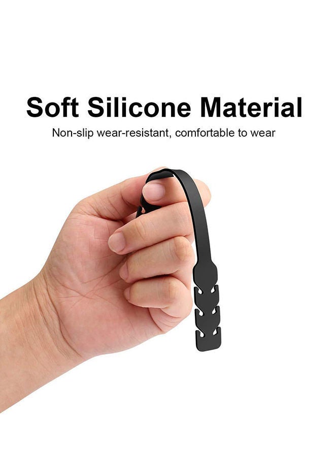 NIBEMINENT 10 Pieces Adjustable Silicone Anti-Slip Mask Strap Extender Hook - Image 5