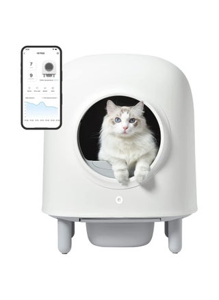 V2COM Self Cleaning Cat Litter Box, No More Scooping Automatic Cat Litter Box with APP Control, Safety Protection, Odor Removal, Large Space for Multiple Cats - pzsku/Z0C5D7E7F06F7002B33F4Z/45/_/1690014500/85719b71-0c49-4de0-8490-5e94e597bc21