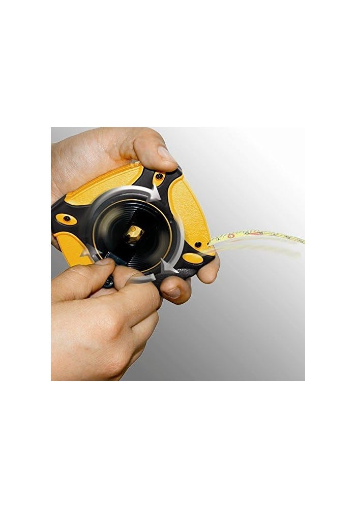 Komelon 9905 Gripper Closed Case Long Steel Tape Measure, 50-Feet, Black - Image 3