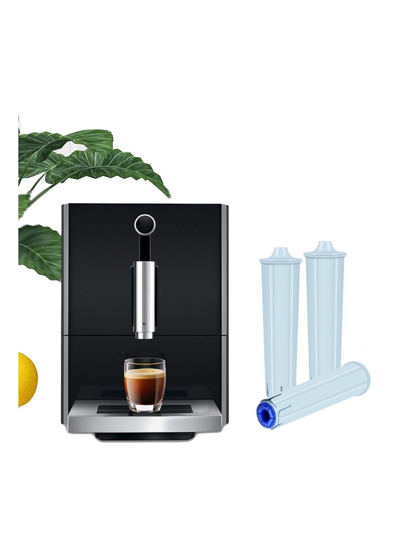 Water Filter for Jura Claris Blue Coffee Machine, for Jura Clearyl Smart Blue Filters Compatible With Jura Cartridge Filter replacement Capresso IMPRESSA F8,F9,J9,Z7,Z9,C9,A9,ENA3,ENA9 etc (3PCS) - Image 1