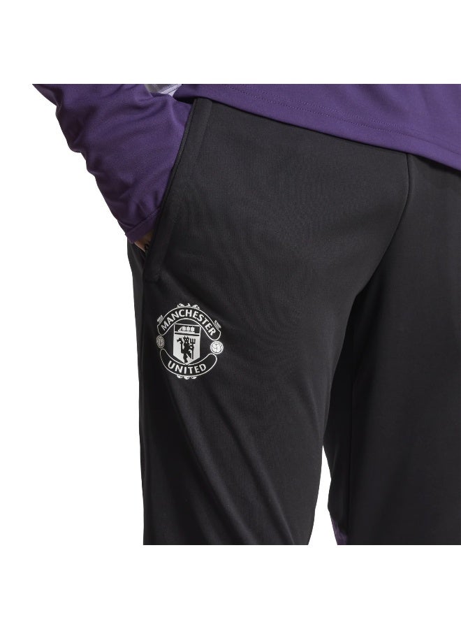Adidas Mufc Tr Pnt Black Football Pants For Men XS  - Image 5
