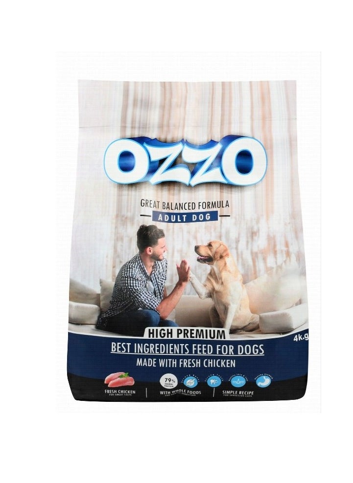 OZZO Dry Food with Chicken for Sensitive Adult Dogs 4kg 
