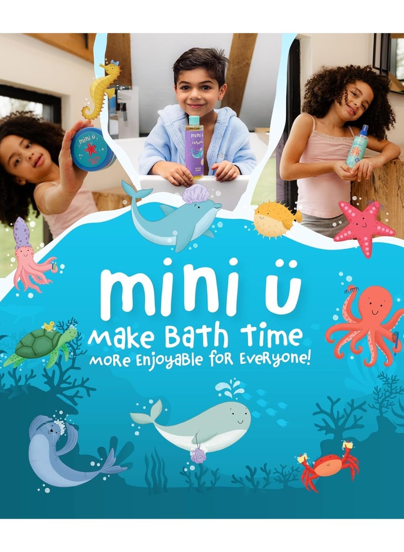 Mini U Kids Styling Balm 100ml, Watermelon Scented Vegan Hair Styling Cream With Jojoba Oil, Easy Wash Hair Balm For Toddlers & Children, Light Hold For All Hair Types - Image 4