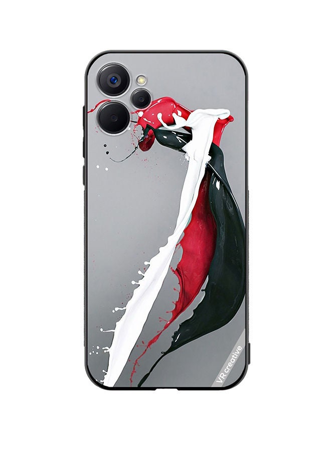 VR CREATIVE Protective Case Cover For Realme 9i 5G Multicolor Layer Design - Image 1