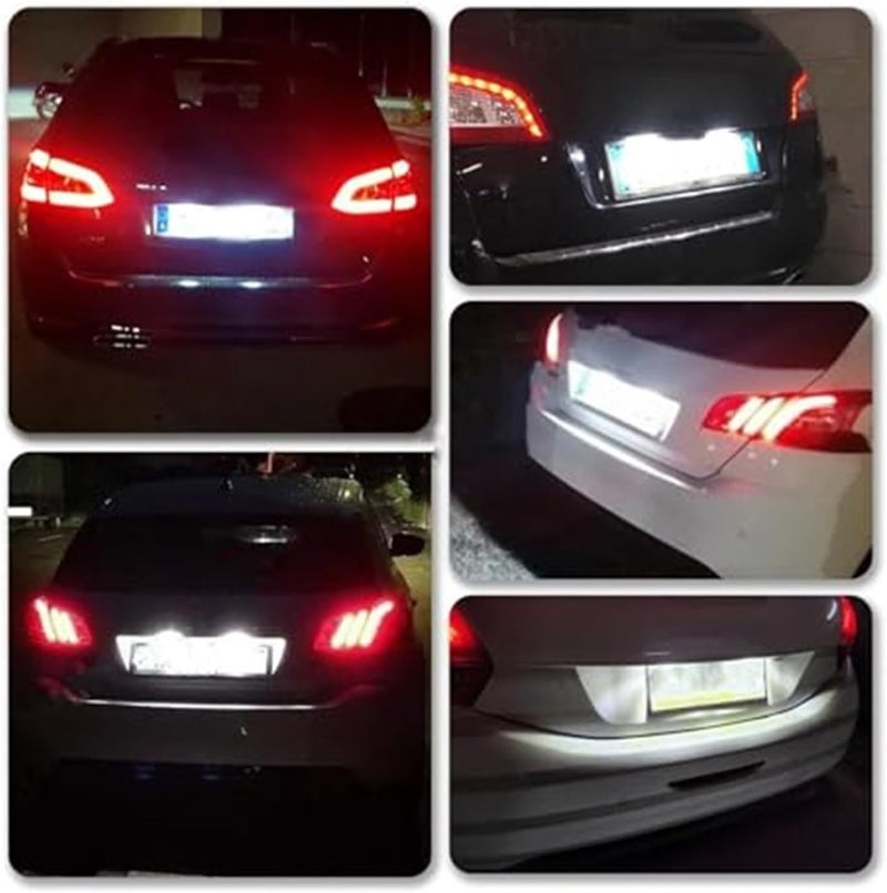 Wivplex 2pcs License Plate Light for Peugeot - Image 5
