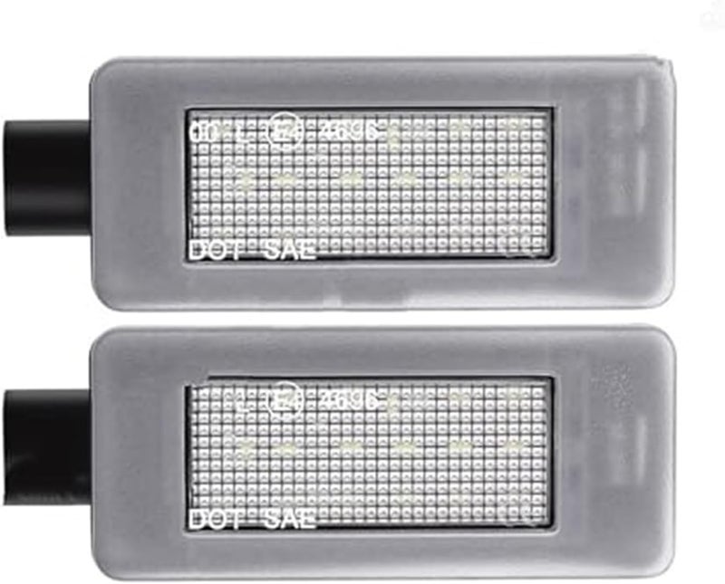 Wivplex 2pcs License Plate Light for Peugeot - Image 1
