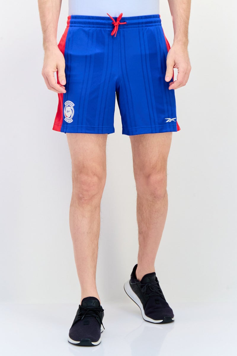 Reebok Men Sportswear Fit Football Shorts, Multicolor  - Image 1