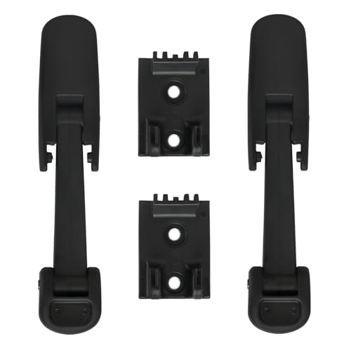HONFQP Hood Latch with Catch Bracket 2PCS Compatible with Hummer H2 2003-2009 Accessories Parts Replaces 15097841 15186697 - Image 1
