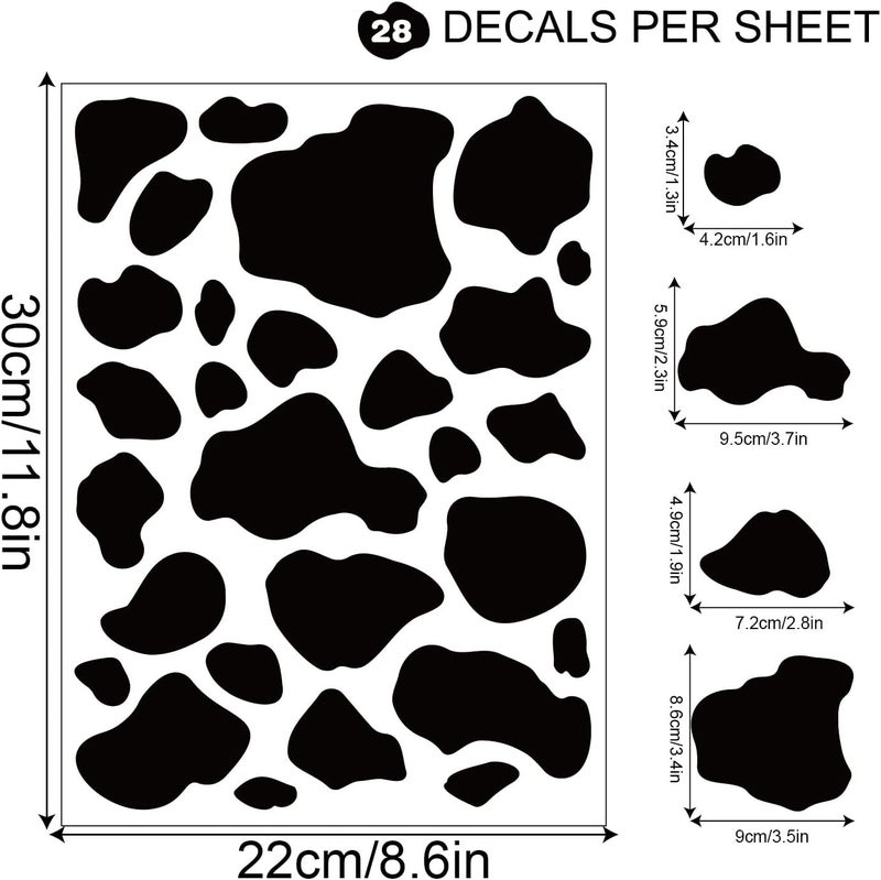 CELAENO Cow Print Wall Decals - Image 5