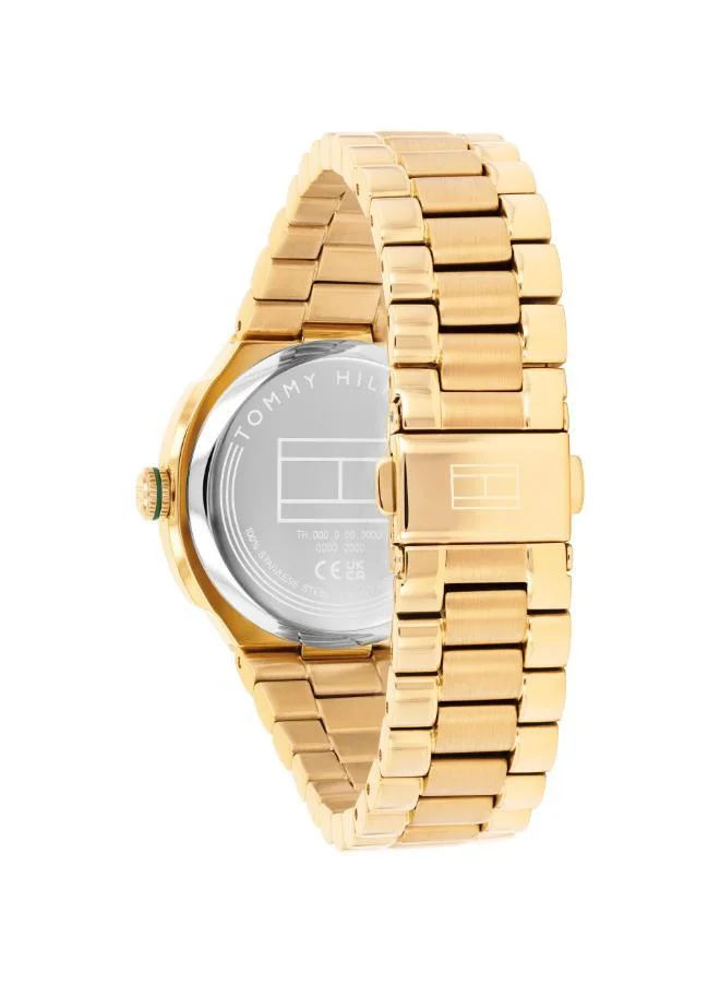 Tommy Hilfiger Ionic Plated Thin Gold Steel Quartz Basic Watch