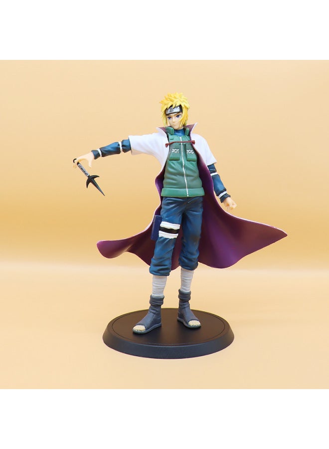 Naruto Model Broadsword Kakashi Uchiha Mustang Sasuke Naruto 4th Generation Watergate Sakura Anime Handset-Color:Four Generations Of Water Gate (bag) 24.5cm  - Image 1