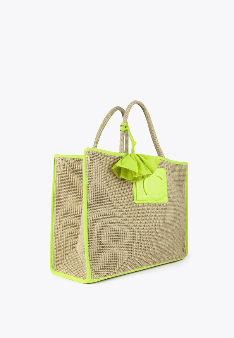 Lola Casademunt Tote bag with neon trims