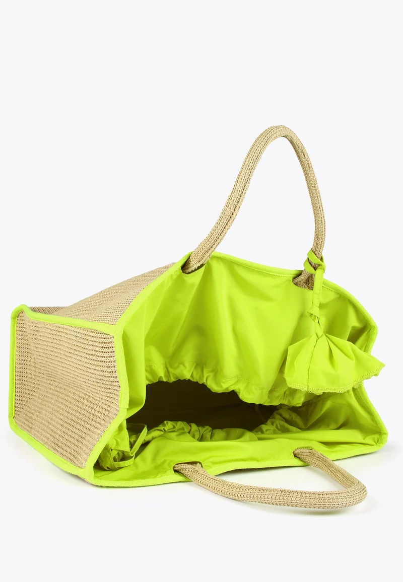 Lola Casademunt Tote bag with neon trims