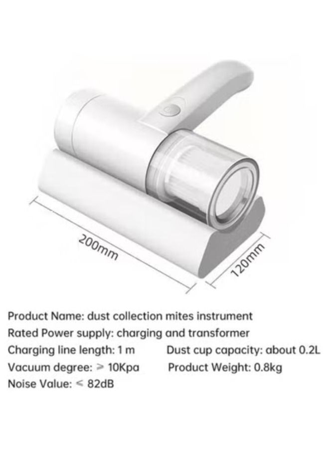 Handheld UV Mite Removal Instrument 10Kpa Super Suction Portable Household Vacuum Cleaner For Home Bed Mattress Sofa Anti Dust - Image 4