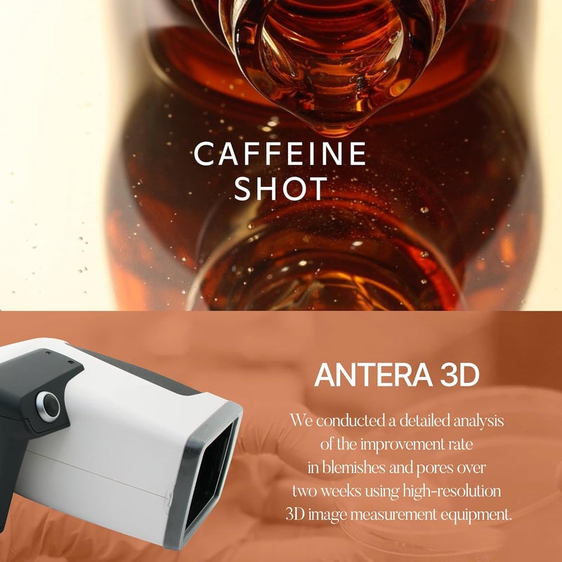 Shaishaishai CAFFEINE SHOT Blemish Toning Serum 10 Niacinamide 5 Caffeine for Hyperpigmentation Even Skin Tone Reduced Pore Size and Puffiness Pigmentation Care Korean Skin Care 101 Fl Oz - Image 2