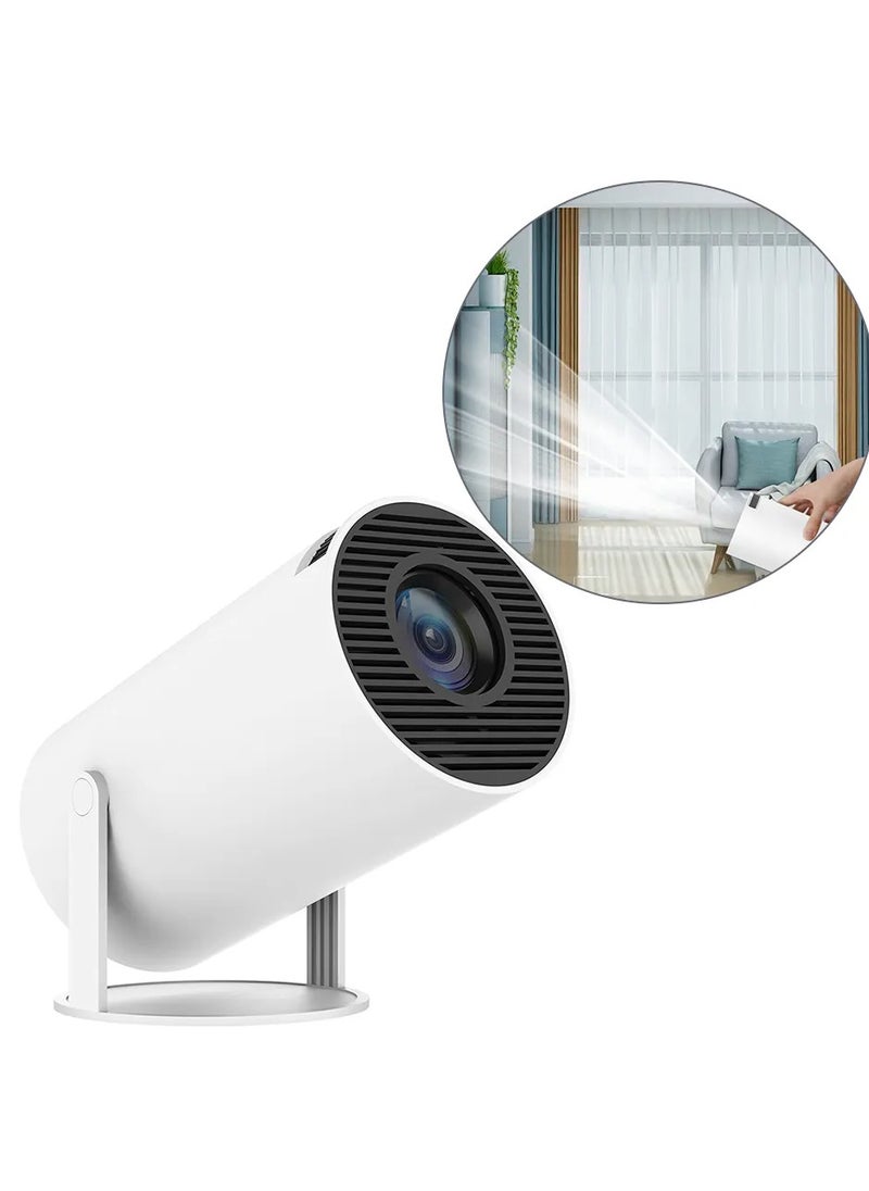 Generic - Portable Projector Small Straight Projector 4k For Home Use 180 Degrees Projection Angle Automatic Focus Home Video Projector - Image 1