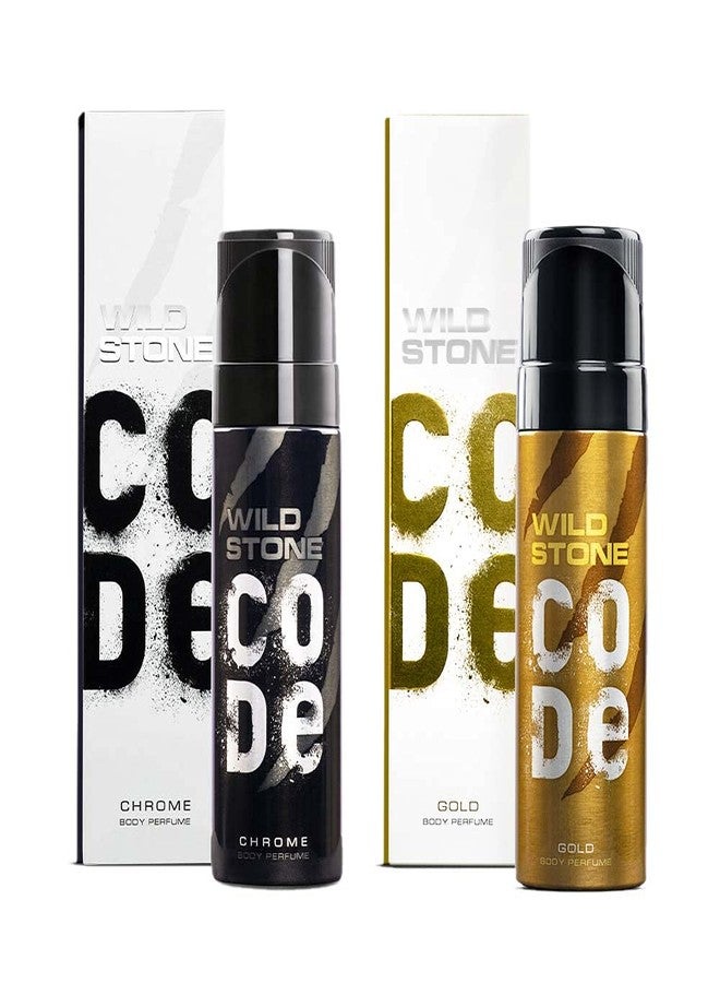 Wild Stone Code Chrome & Gold Combo - Image 1