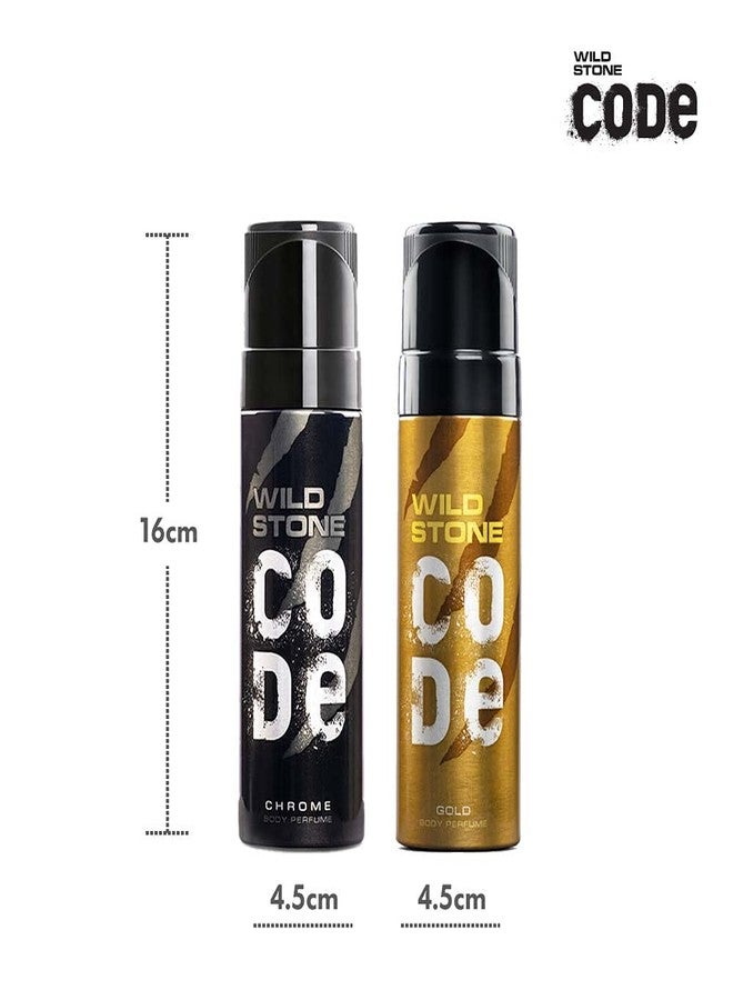 Wild Stone Code Chrome & Gold Combo - Image 4