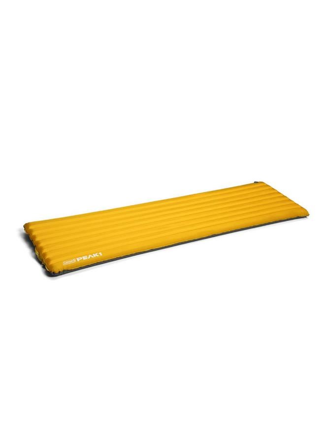 Coleman Peak1 Outdoor Inflatable Long Camping Sleeping Pad Marigold 2176622 - Image 1