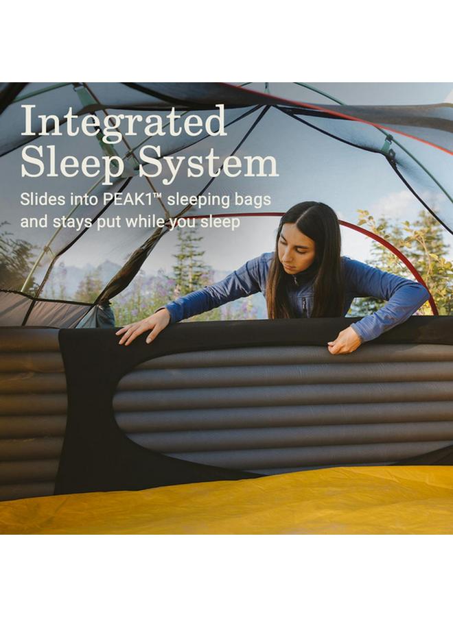 Coleman Peak1 Outdoor Inflatable Long Camping Sleeping Pad Marigold 2176622 - Image 2