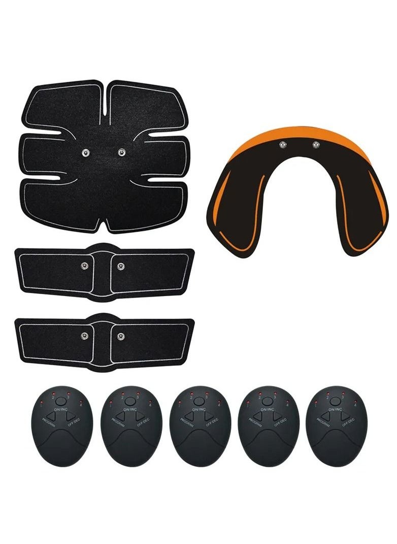 Generic - ABS Stimulator Ab Stimulator Muscle Toner Rechargeable Muscle Trainer Ultimate Abs Stimulator for Men Women Abdominal Work Out Ads Power Fitness Abs Muscle Training Gear ABS Workout Equipment Portable - Image 1
